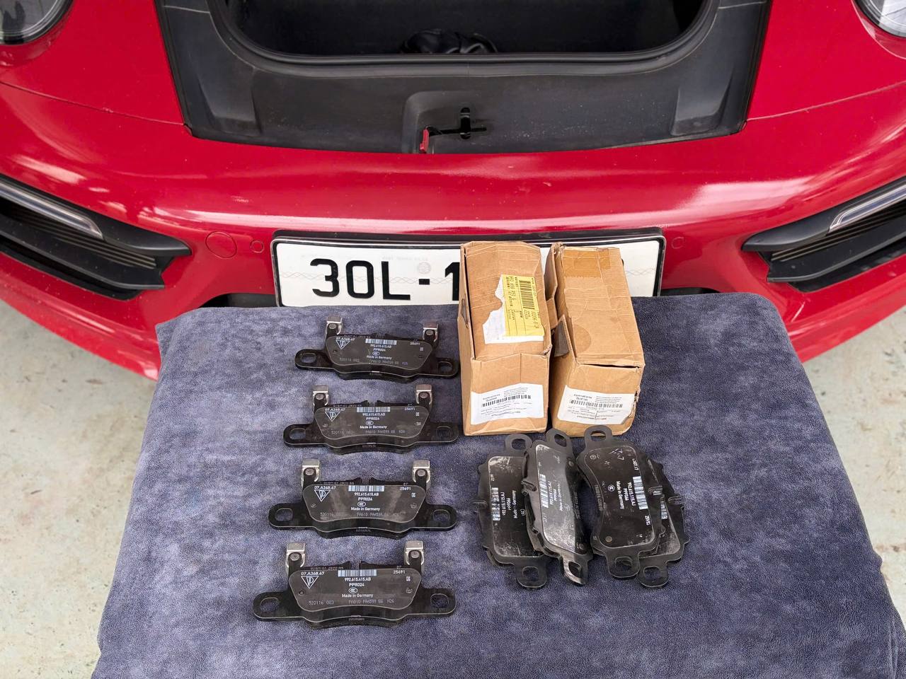 Má Phanh Trước Porsche 911 2022 ảnh 2
